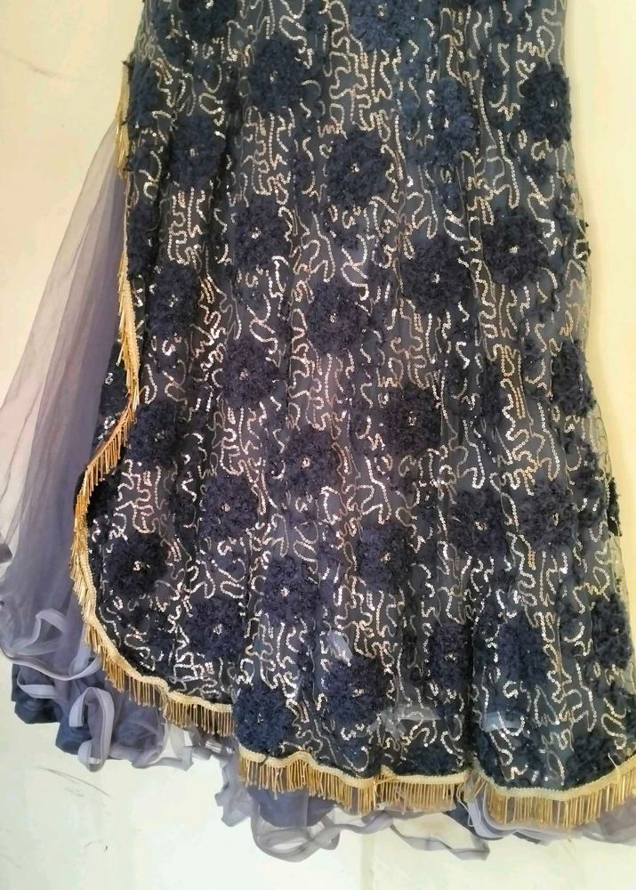 Elegant Navy Blue Ethnic designer Choli