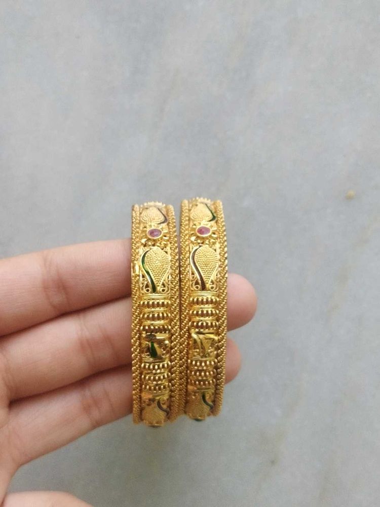 New Kada😎 KADA Like Real Gold