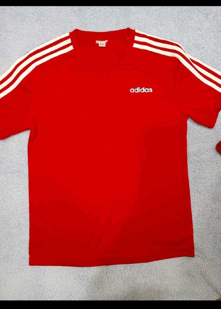 Adidas Red T-Shirt