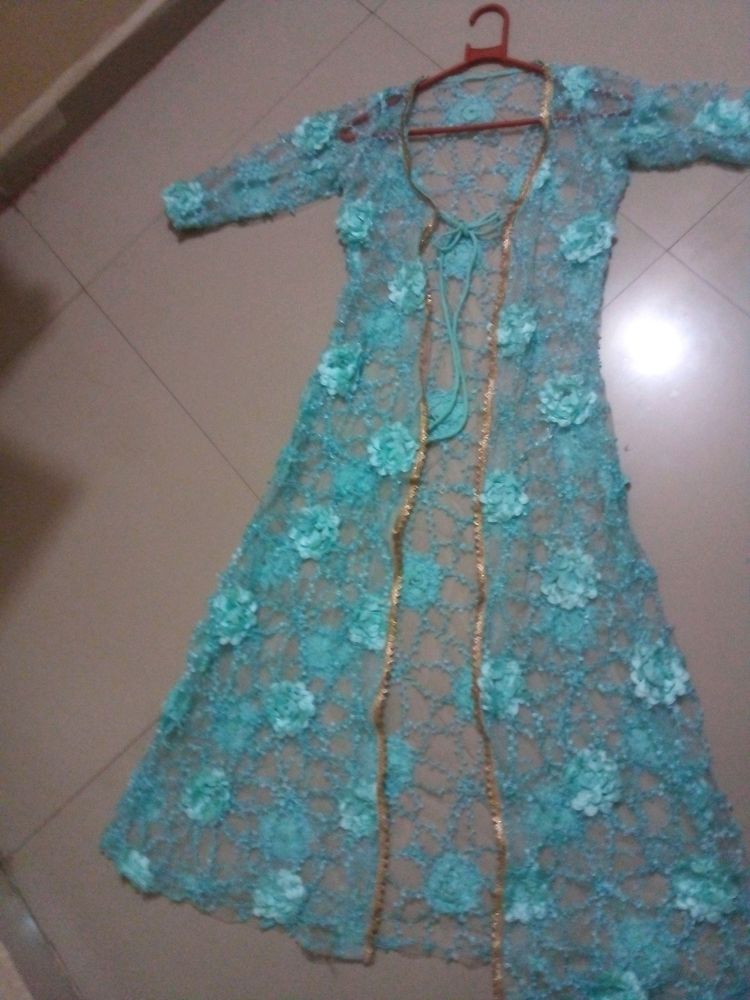 Rama Colour Net Koti For Girls