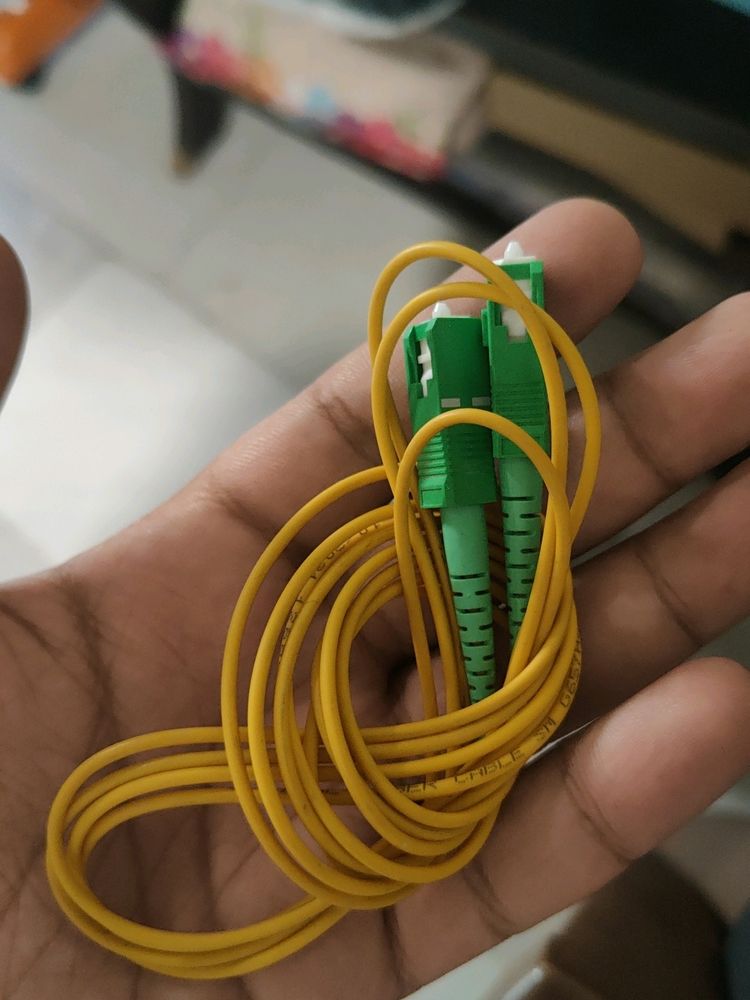 Fiber Green Patch Chord