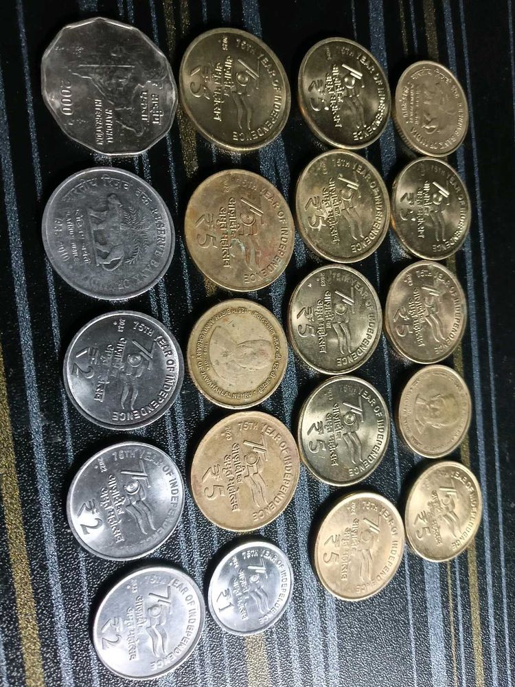 5 rs coin &amp; 2rs  combo