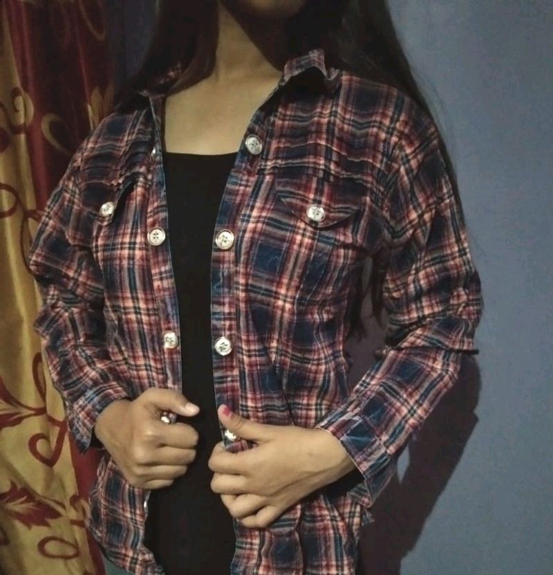 Check Shirt For Girls