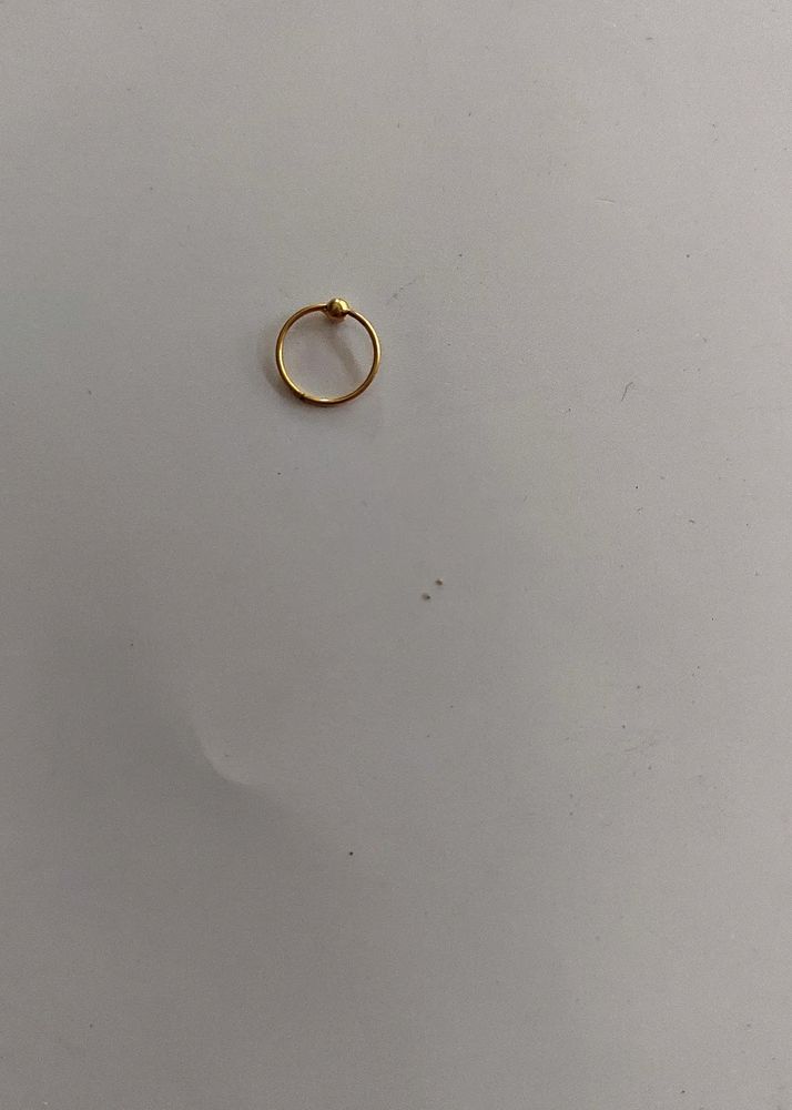20 K Pure Gold Nosepin For Womens Nd Girls