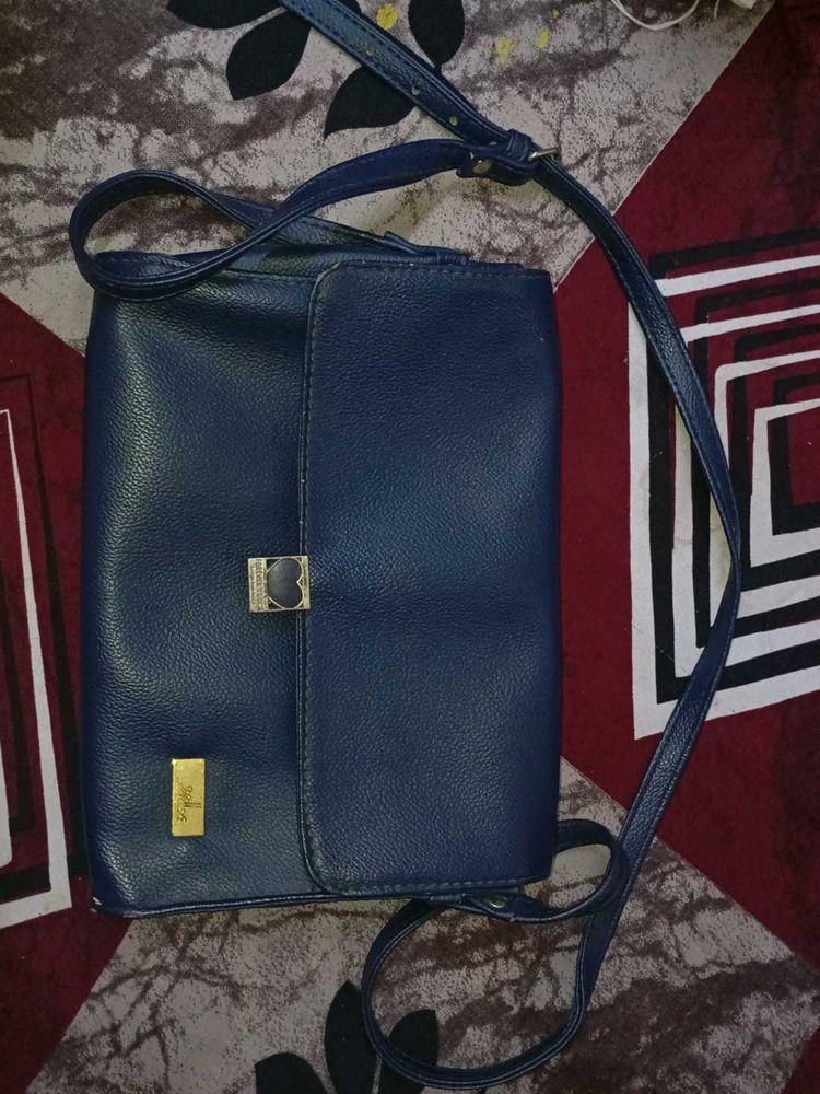 Navy Crossbody Bag