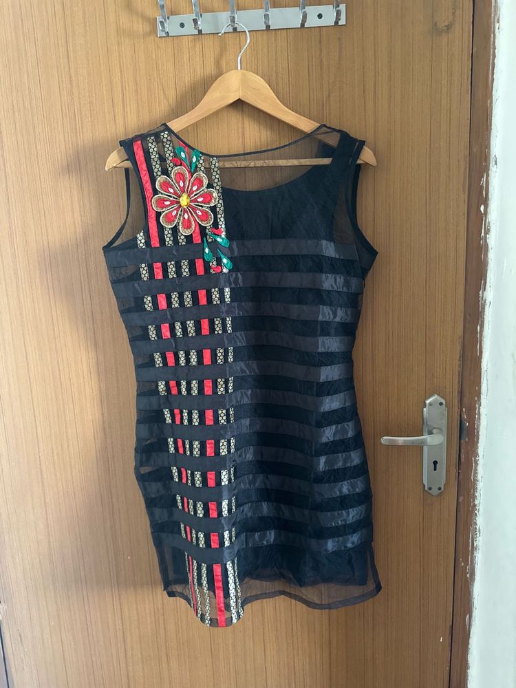 Black kurti w/ Lining