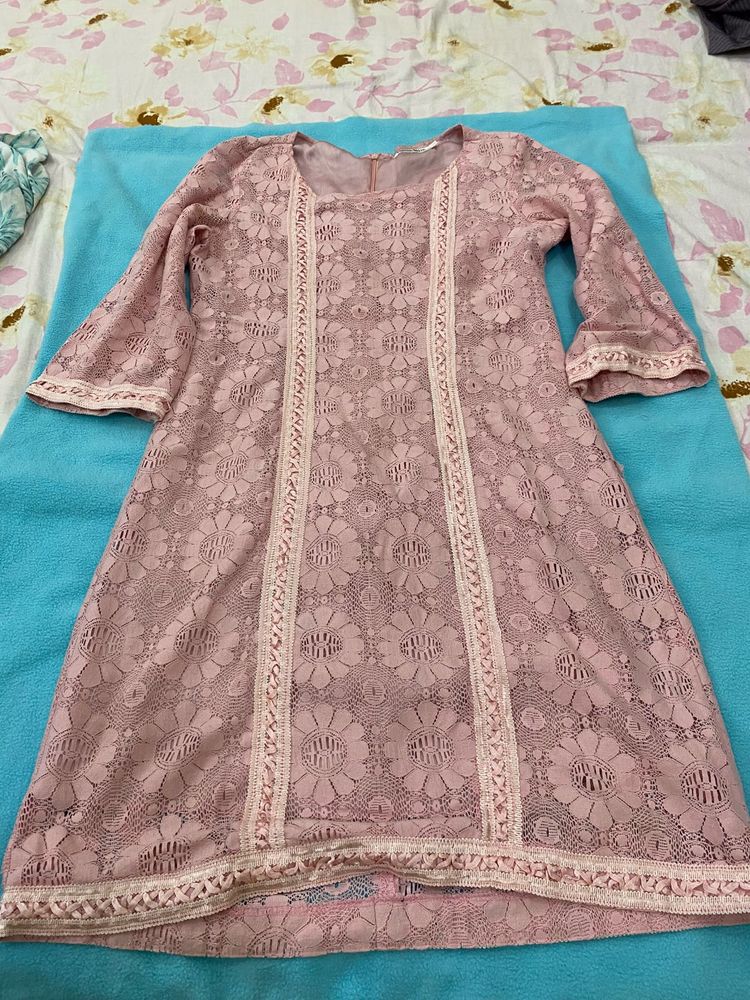 Lace Floral Dress