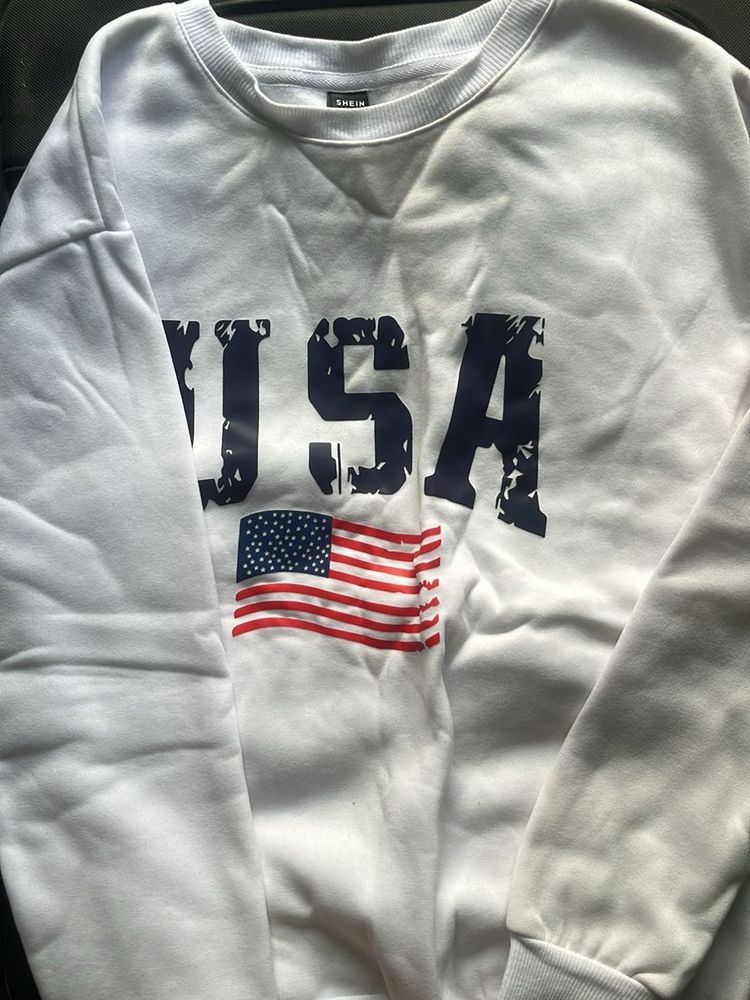 Shein USA Graphic Sweatshirt