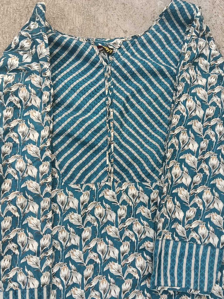 Floral Print Kurta