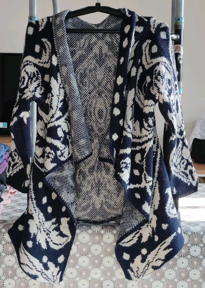 Boho Chic Open Front Cardigan