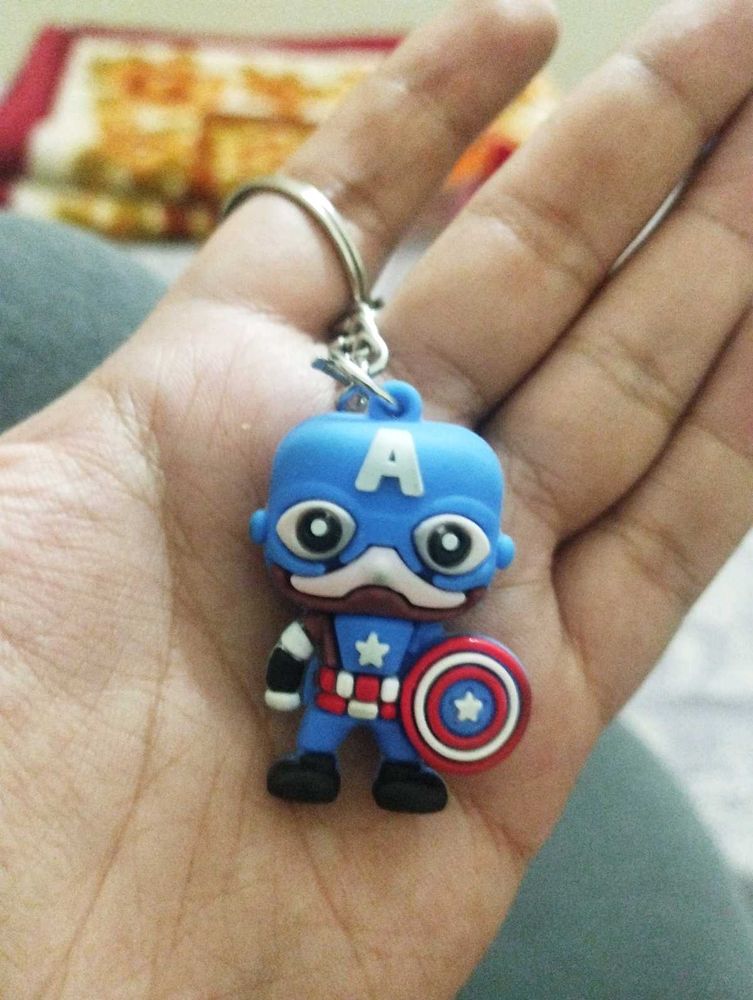 Avengers Captain America Keychain