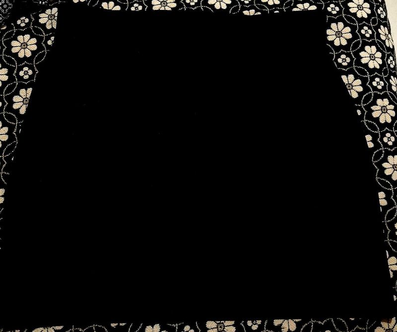 Black Slik Miniskirt