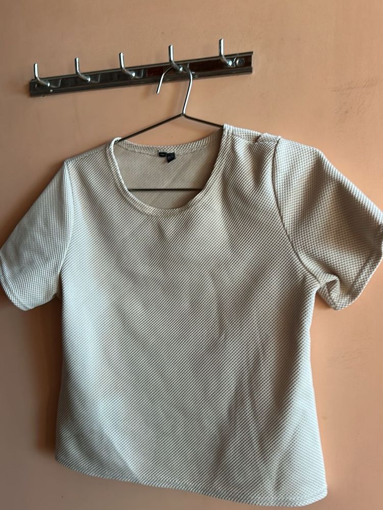 Casual Beige T-Shirt