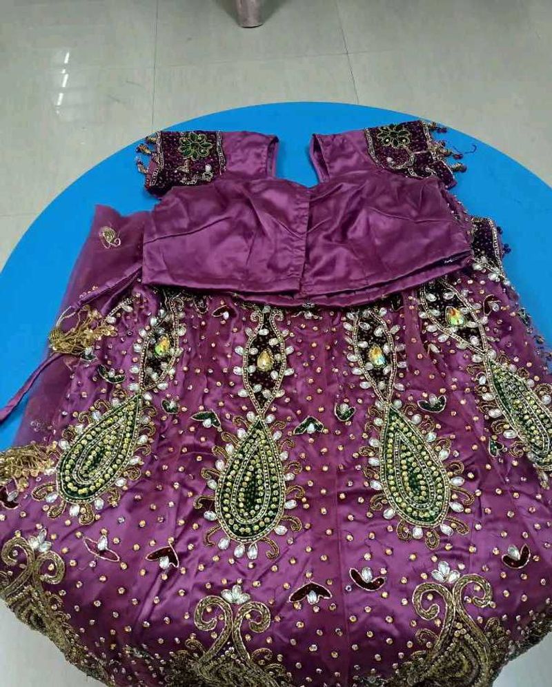 Gorgeous Purple Lehenga Choli