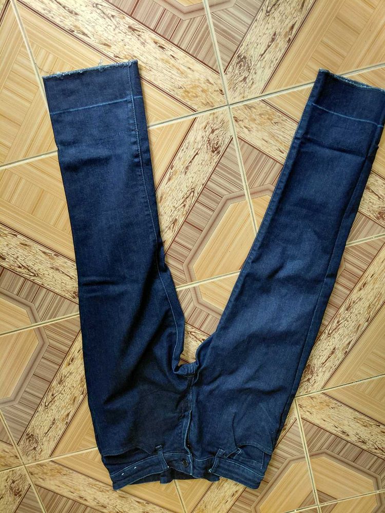 Dark Blue Denim Jeans