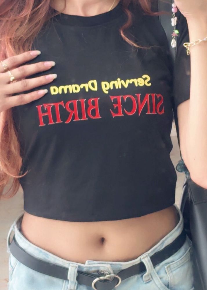 Black Graphic Tee