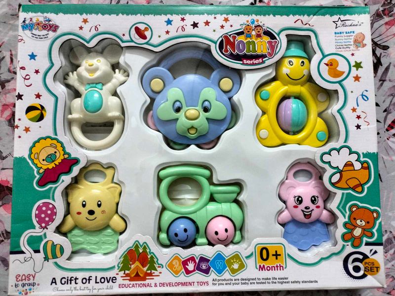 Infant Rattle Set