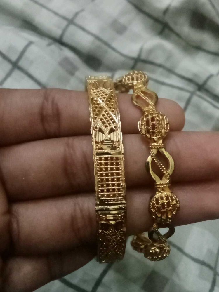 Golden Finish Bangle