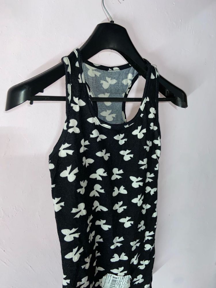 Bow Print Tank Top