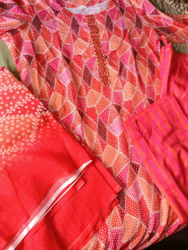 Printed Kurta Set