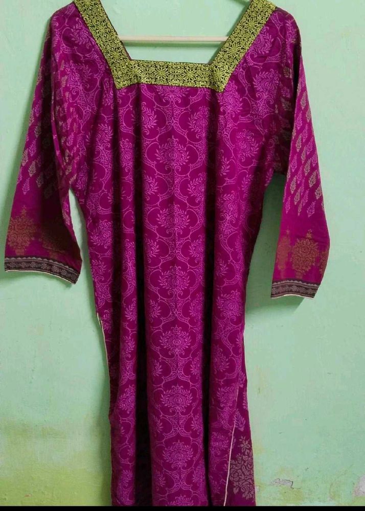 Pink Kurti For 99rs