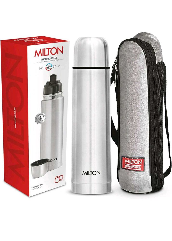 Milton Flip Lid Thermosteel Water Bottle 1000ml