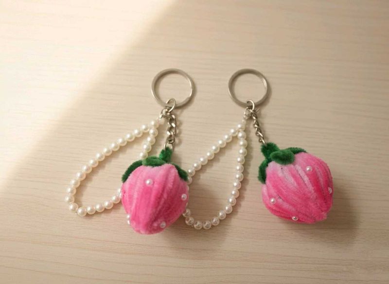 Strawberry Keychain