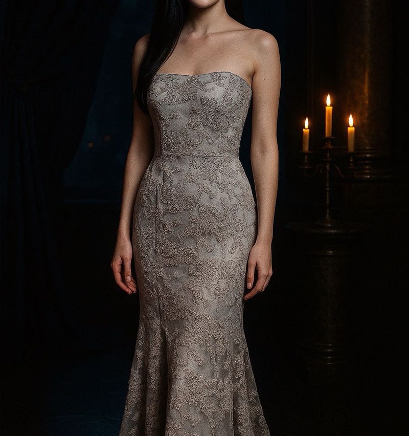 Elegant Lace Mermaid Gown