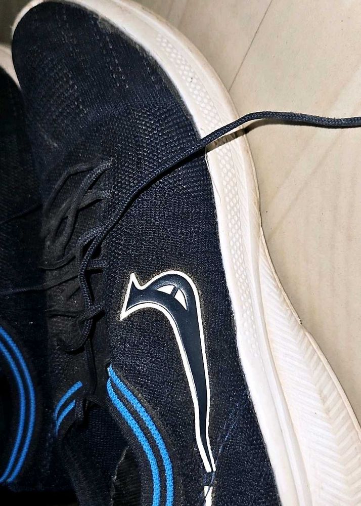 Blue &amp; White Running Shoe