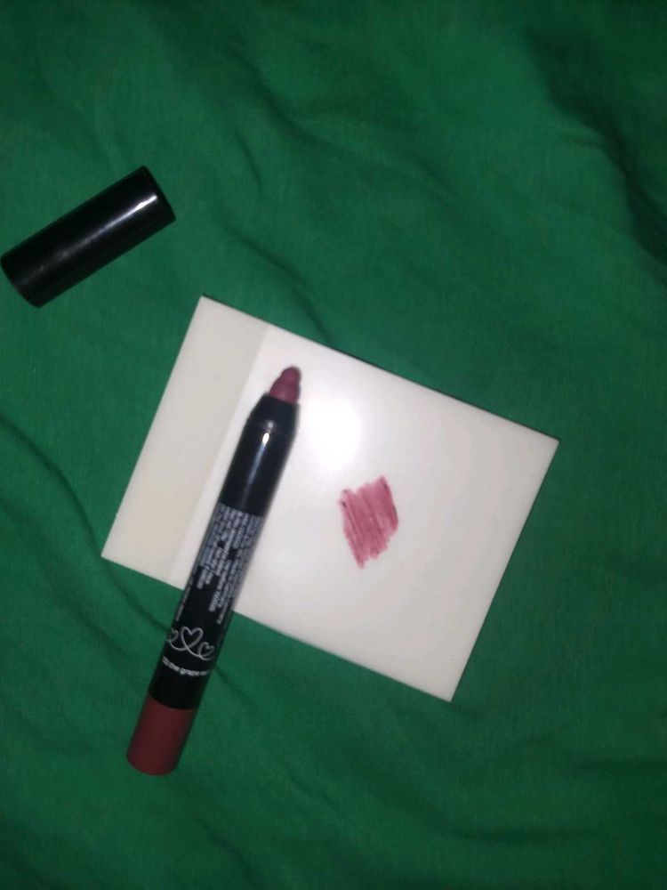 Plum Twist &amp; Go Matte Lipstick
