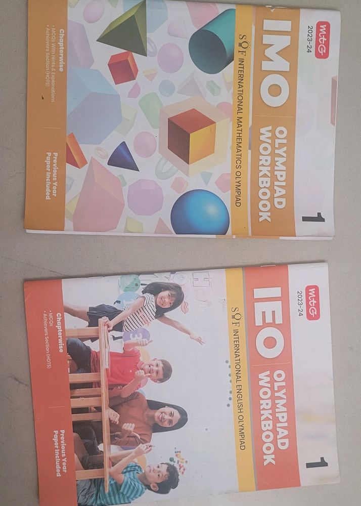 IEO AND IMO WORKBOOK FOR CLASS 1
