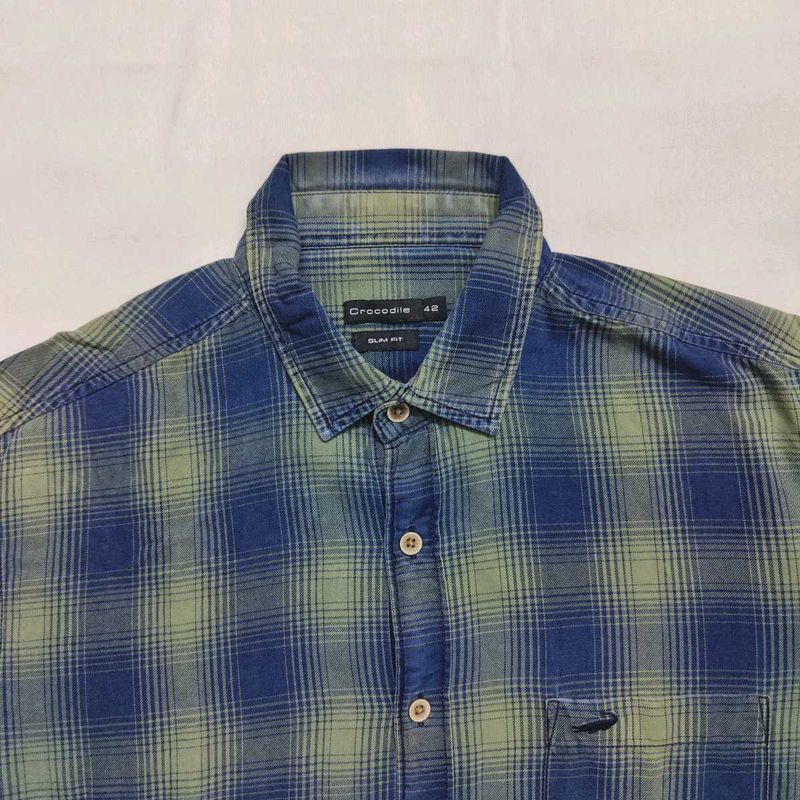 Crocodile Plaid Shirt - 44