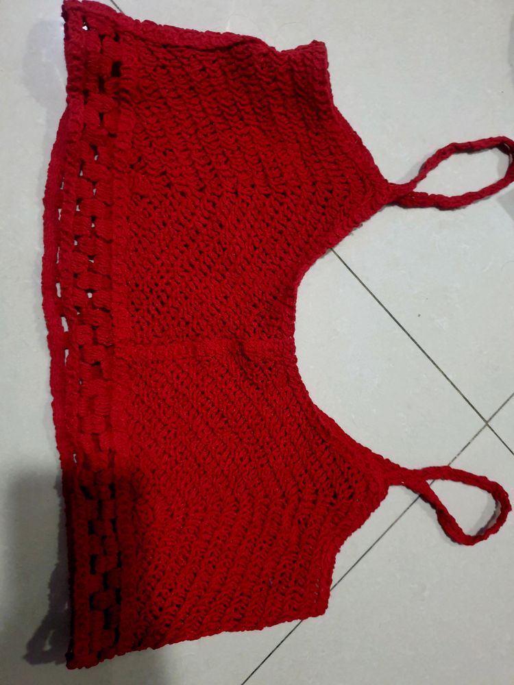 Coquette Corchet Tank Top