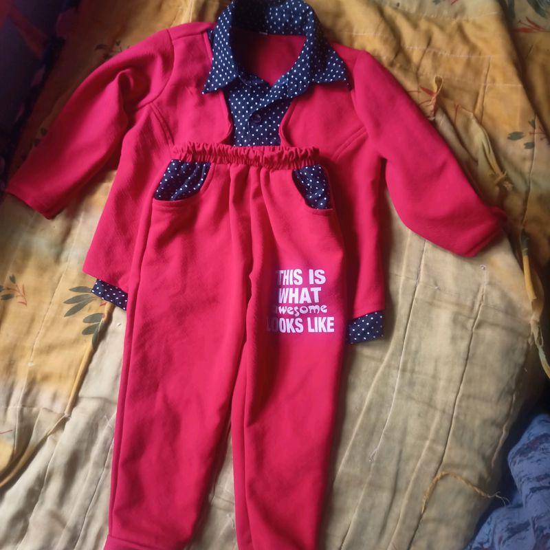 Hopscotch red western suit