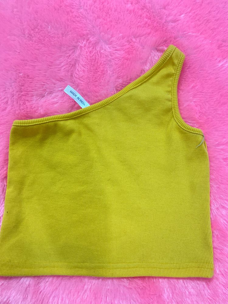 One Sided Yellow Top