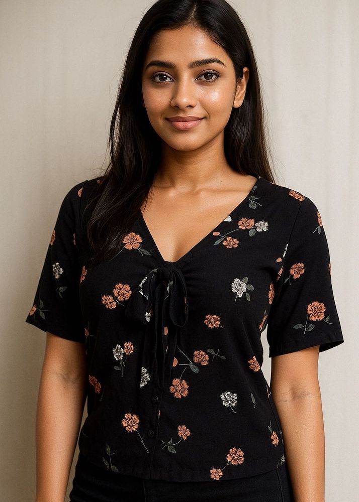 Floral Print Top