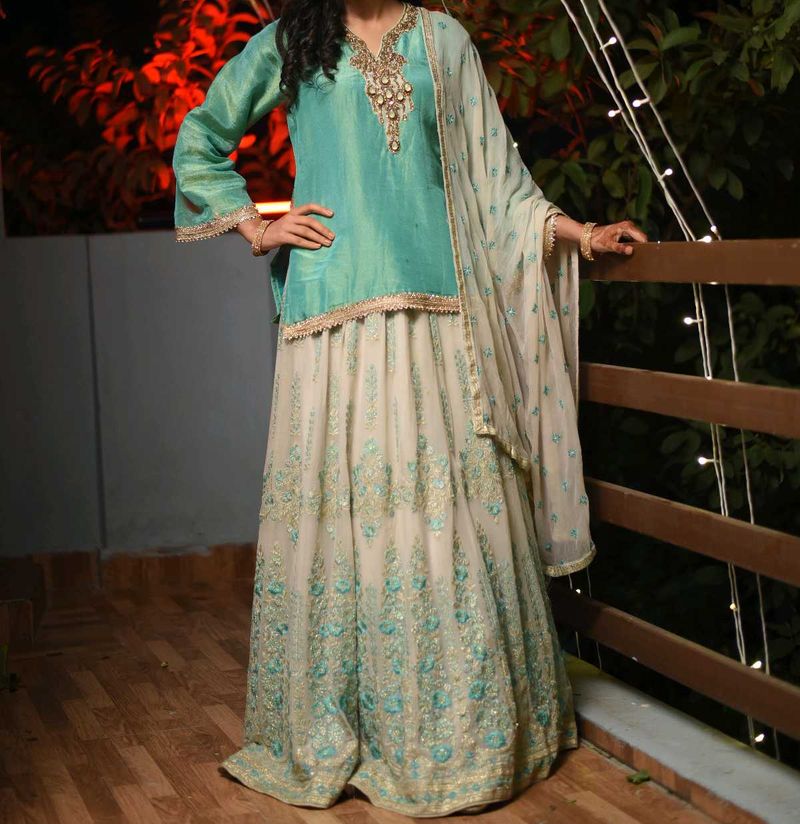 Dabka Pakistani Sharara