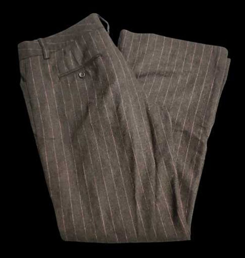 Striped Brown Pants