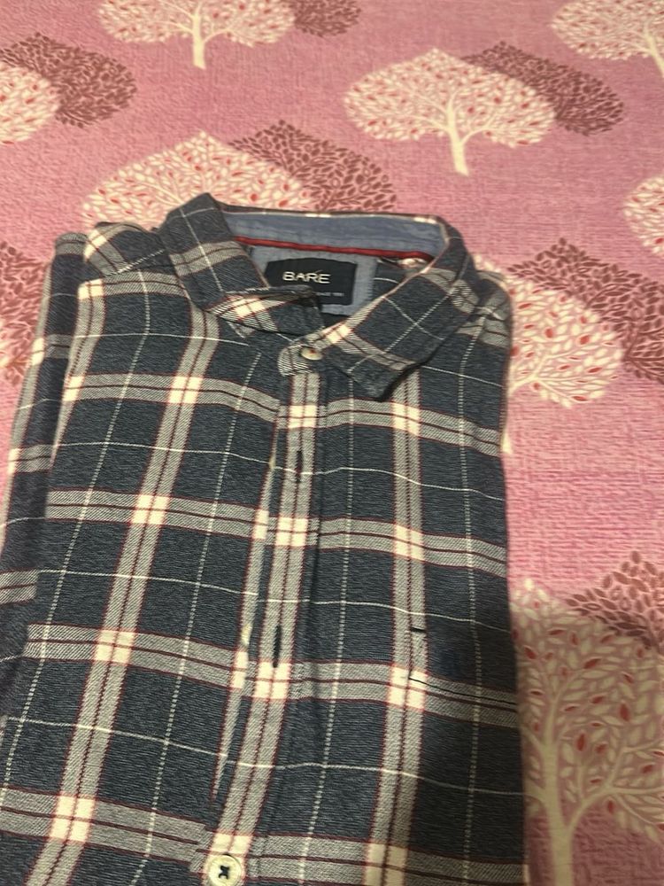 Bare Blue Checkered Shirt