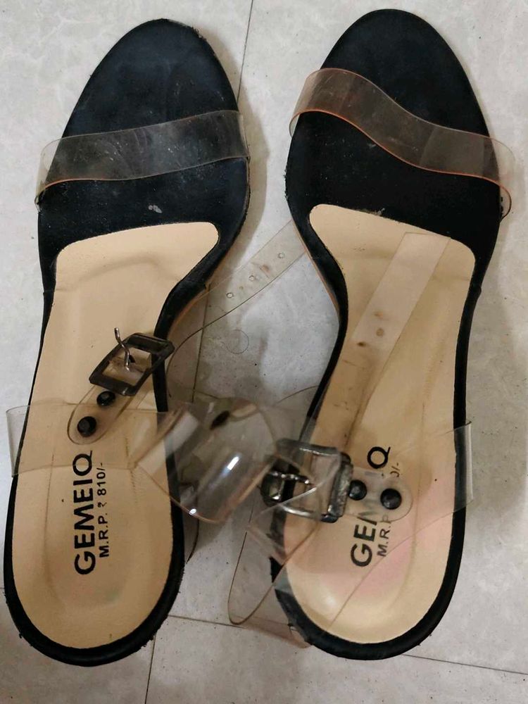 Transparent Heels