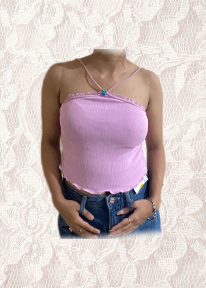 Halter Neck Crop Top