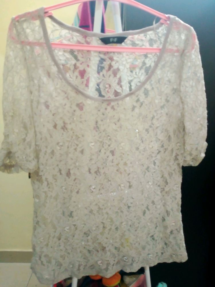 Stretchy Net Top