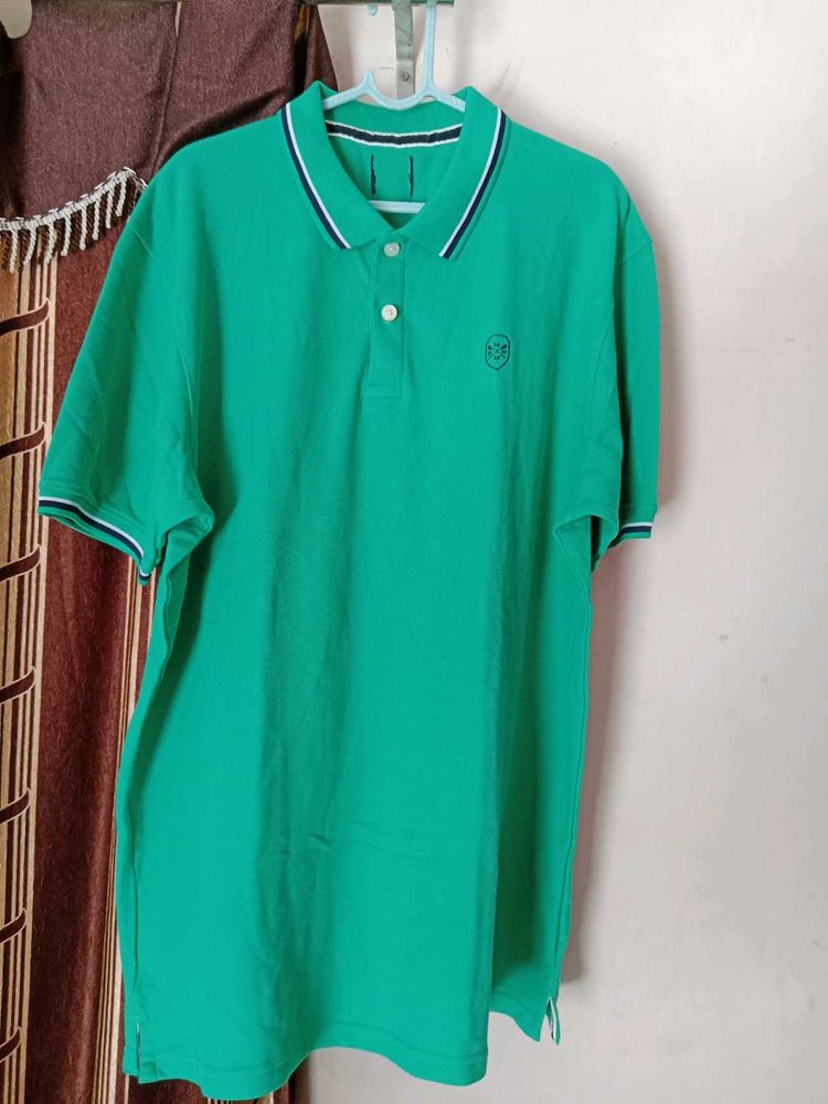 Men&#39;s Solid Polo T-Shirt
