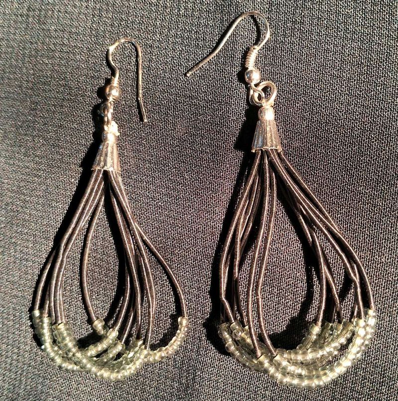 Beautiful Long beaded Earring