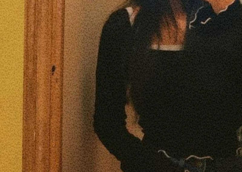 Black Ripped Stretchable Top