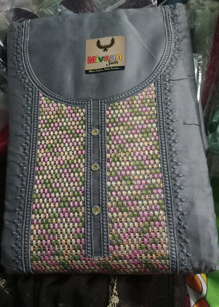 Elegant Embroidered Kurta Set