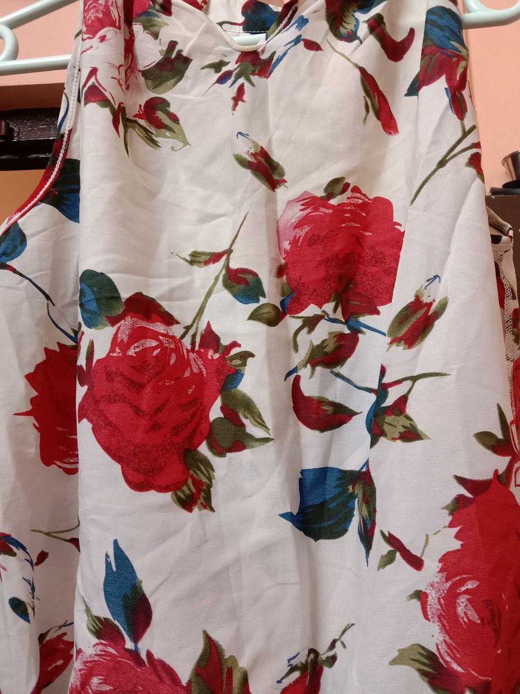Floral Print Summer Tank