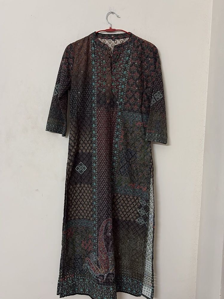 Elegant Printed Kurta