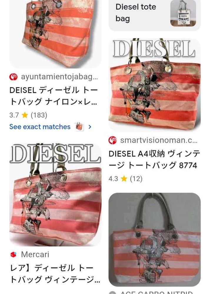 Diesel Tote Bag