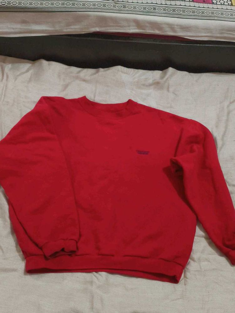 Red Pullover Sweater